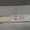 Joydeco Linen Zebra Blinds for Indoor Windows, 31" W x 72" H, Beige