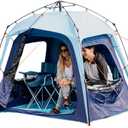 FOFANA MultiPod - Pop-Up All-Weather Sports Tent - Multipurpose Pod 270 View Multi-Person - Sports Mom and Dad Essentials