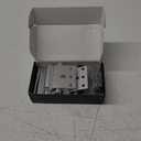 Home Security Door Lock 3 Pack Metal Door Reinforcement Lock for Kids Safety Top Front Door Child Proof Safety Lock Defend High Security Door Locks Latch Withstand 800lbs for Inside Swing Door Chain