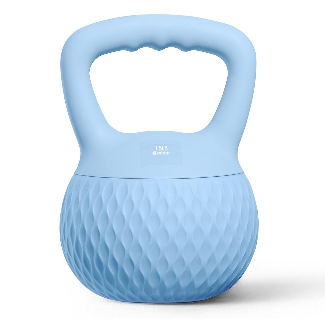 GOOGIC Soft Kettlebell, Safe Strength Training Kettlebells for Women, 10 lb