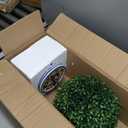 3FT Topiary Trees Artificial Outdoor Trees for Porch UV Resistant Potted Shrubs Boxwood Topiary with Blue and White Porcelain,Artificial Plants Indoor-Fake Topiary For Outdoors, Home,Garden Decor