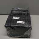 Nuogo 15 Pack Insulated Lunch Bags Bulk, Reusable Cooler Boxes, Leakproof Lunch Boxes Set, Waterproof Thermal Coolers, Insulated Beverage Bag for Women Men Work Picnic Beach(Black)