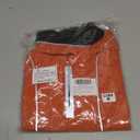 IECOii Dog Winter Coat Waterproof - Orange, Dog Coat with Harness Built in for Dogs, Thermal Warm Fleece Lined with Zip Up Cold Weather Jacket, Reflective Snowsuit for Outdoor Hiking, Medium(Chest:20.9 in)