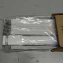 LazBlinds No Tools No Drill 1" Vinyl Mini Blinds, Cordless Blinds for Windows, Light Filtering Horizontal Window Blinds & Shades, 28" W x 64" H, White
