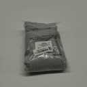 Chyhomenyc Uptown Silver Grey Faux Silk Curtains 96 Inch Length 2 Panels for Bedroom, Shiny Luxury Room Darkening Slub Textured Soft Fabric Rod Pocket Window Drapes, Each 40x96 Inches, 8 FT