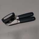 Beneno Heavy Duty Hand Can Opener Manual with Magnet, Durable Sharp Carbon Steel Blade Smooth Cutting, Big Effort-Saving Knob & Soft Grip Handle, Multifunctional Kitchen Tool with Bottle Opener, Green