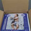 The Honest Company Comfort Dry Disposable Overnight Diapers for Sensitive Skin, Hypoallergenic, Baby Cozy Cloud and Star Signs Design Club Box Size 5 (27 lbs) 40 Count