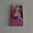 Barbie The Movie Doll, Margot Robbie as, Collectible Doll Wearing Pink and White Gingham Dress with Daisy Chain Necklace
