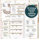 bloom daily planners 2026-2027 Planner - Academic Year (July 2026 - July 2027) Monthly & Weekly Soft Cover Planner for Women - 13 Month Calendar Agenda Book with Stickers - 5.5" x 8.25" - Tan Leopard
