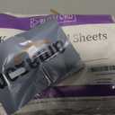 BLISSFORD - 2 Pack Fitted Hospital Bed Sheets with Elastic All Around for a Cotton Rich Soft Knitted Jersey Sheet, 36 x 84 x 12, 2 Per Pack