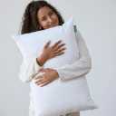 Avocado 100% Certified Organic Bed Pillow with Organic Cotton Shell, Organic Latex & Kapok Fill, Queen