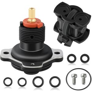 1307346 Mixer Cap Sp Kit and GP800820 Pressure Balancing Unit Cartridge Compatible with Kohler Shower Valve, Shower Cartridge Repair Kit for Rite-Temp and K-304 Shower Valve, Retro