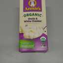 Annie's Homegrown Organic Macaroni & Cheese - Shells & White Cheddar - 6 oz (6 Ounce (Pack of 1)), Best By: 2025Y 