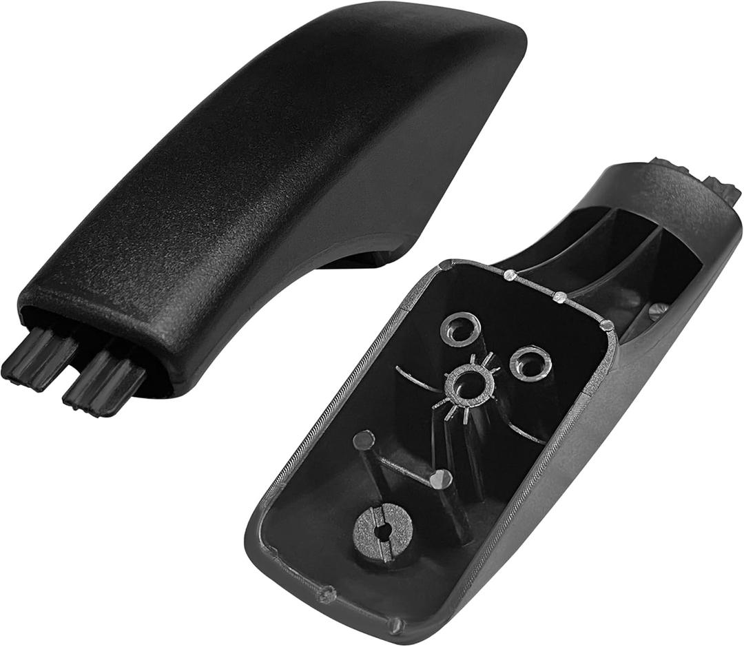 WB07X10034 2 Pack Oven Handle end caps Replacement Fits GE General Electric Stove Oven Door Handle Replaces AP3623187, 242863, AH229187, EAP229187