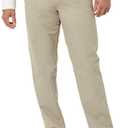 Amazon Essentials Mens Straight-Fit Wrinkle-Resistant Flat-Front Chino Pant (31W x 34L, Khaki Beige)