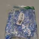 Blooming Jelly Women's High Waisted Bikini Sets Color Block Two Piece Swimsuit V Neck Crisscross Back Bathing Suit (Small, Blue Floral)