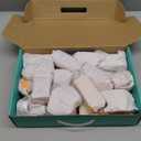 Peccvon 35PCS Wooden Dollhouse Furniture Set with Dolls for 5 Rooms Kits, Doll House Accessories Furniture Toys for Toddlers, Pretend Play Toys Christmas Birthday Gift for Girls and Boys, 3+