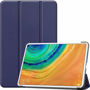 Tablet Cover for Huawei Matepad Pro 10.8 MRX-W09/W19(2019 Release), Ultra Slim Folio Stand Lightweight Leather Case for Huawei Matepad Pro 10.8 2021 MRR-W29/W39 (KST-Dark Blue)