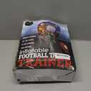 Island Genius Inflatable Football Target Toss Toy and Game for Boys Ages 8-12, 60 inch Receiver with Mini Soft Football