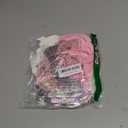 25 Pcs Pink Bow Birthday Party Decorations Glitter Happy Birthday Banner Garland Pink Hanging Swirls Bow Themed Party Decor Streamers for Girls Women Bday Baby Shower Bachelorette Party Supplies