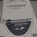 KOHLER Stonewood Quiet-Close, Elongated Toilet Seat Soft Close, Durable Wood, Easy Installation, Universal Fit, Home Essentials, White Finish, K-20466-0