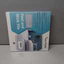 VaryStyle 18-Pack Grey/White Marble Peel and Stick Vinyl Flooring Self Adhesive Vinyl Floor Tiles Peel and Stick Waterproof Basement Flooring Tile Removable Stick on Floor Tile for Kitchen Living Room