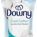 Downy Cool Cotton In-Wash Laundry Scent Booster Beads, 24 oz, laundry scent beads, Long-lasting Freshness