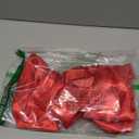 16 x 42 Inches Extra Large Christmas Satin Bows Christmas Tree Topper Decorations Xmas Tree Toppers BowsBows for Home Wreath Wall Backdrop Birthday Wedding Party Decorations(Red)