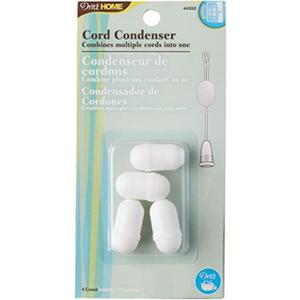 Dritz Home 44352 Cord Condensers, White (4-Piece)