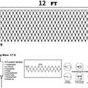 FUNPENY Christmas 360 LED Net Lights, 12 FT x 5FT Clear Wire Christams Outdoor String Lights 8 Modes Waterproof Connectable Xmas Decorations for Indoor Bushes Garden Party Holiday Decor (Warm White)