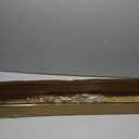 Heavy Duty Curtain Rods, 1 1/8 Inch Diameter Single Curtain Rod 36-72Inch(3-6ft) Extendable Length with End Caps Adjustable Modern Brackets-Warm Gold