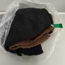 Astylish Women 2025 Fall Outfits Open Front Long Sleeve Hooded Knit Cardigan Sweaters Color Block Outwear Coats (Small, Z Black)