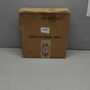 Rain Chain Anchoring Basin, Hand Hammered Bowl for Rain Chain Downspout Gutters, Rain Chain Anchor with S-Hook, Heavy Duty Metal Rain Chain Basin of Chain Display for Outdoor, 12.9" Diameter, 4" High (Antique Copper)