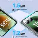 NO.1 Magnetic for Motorola Razr Ultra 2025 Case Compatible with MagSafe[Crystal Clear][Anti-Yellowing][Military Shockproof] with Soft Silicone Bumper for Moto Razr Ultra 2025 Case, Transparent