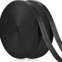 Shappy Tree Tie Strap Garden Webbing Strap Garden Plant Supports Tree Tie Staking and Guying for Outdoor Use, Plant Supports, Grafting, Straightening Supplies(Black,295 Feet x 1 Inch)