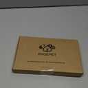 PHOEPET No Pull Dog Harness Medium Reflective Front Clip Vest with Handle,Adjustable 2 Metal Rings 3 Buckles,[Easy to Put on & Take Off](M, Orange)