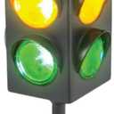 Rhode Island Novelty Eltrali 8 Inch Traffic Light Table Lamp