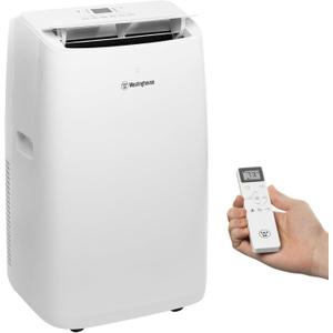 Westinghouse 14,000 BTU Air Conditioner with Heat Mode, Cools 700 sq. ft., WiFi Enabled, Remote Controlled, Dehumidifier, 3-Speed Fan, Programmable Timer, Window Kit