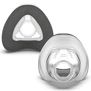 2 Pack Memory Foam Mask Cushions for AirFit N20 for Airtouch N20 Adaptive Seal CPAP Supplies Soft Fit for Lasting Comfort Zero Pressure Marks (Brown)  Medium