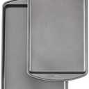 Wilton Perfect Results Premium Non-Stick Bakeware Cookie Baking Sheets Set, 2-Piece, Steel