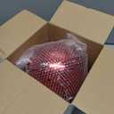 XmasExp 8in Large Christmas Ornaments Christmas Ball Ornaments Giant Tree Decoration Shatterproof Decorative Hanging Balls for Holiday Party Decor(Red, 1pc)