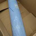 Uncoupling Membrane for Tile Floors, 54 Sq.Ft Roll 3.3 ft x 16.5 ft Blue, Waterproof Underlayment with Crack Isolation