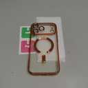 for iPhone 17 Pro Max Case with 1X Screen Protector, [Compatible with MagSafe] [Integrated Camera Protection], Non Yellowing Slim Cute Women Girly Cover for iPhone 17 Pro Max, Cosmic Orange