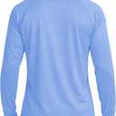 Boladeci Men's UPF 50+ Sun Protection UV SPF Shirts Long Sleeve Lightweight Quick Dry Swim T-Shirts Rash Guard (Medium)