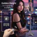 Selfie Stick Tripod, Tripod for iPhone Wireless Remote for Selfies, Pocket Size 4-16" high 4-in-1 Support 4.7-7" Mobile Phones Portable Stand for Video Recording Travel TIK Tok Vlog Live Broadcast