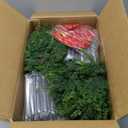 3FT Artificial Topiary Cedar Trees 2 Pack, Lush Thick Greenery UV Rated Artificial Plants for Outdoor Planters Decor, Realistic Fake Trees Indoor Garden