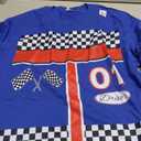 Race Car Driver Costume Shirt for Halloween T-Shirt,L