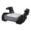 Baby Trend Protect Slim Backless Booster Seat, Madrid Grey Slim Lightweight Design, Belt-Positioning Support, Dual Cup Holders, Comfortable Seating for Big Kids, Manufactured Date:05/02/2025