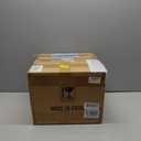 Sieral 100 Pieces 8 oz Hard Plastic Coffee Cup Bulk Tea Mug with Handle Disposable Mugs Plastic Coffee Mugs for Wedding Party, Baby Shower, Graduation, Birthday, Cafe, Restaurant(Transparent)