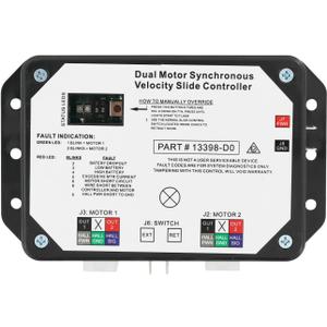 Dual Motor Synchronous Velocity Slide Controller - Replace Part #13398-D0 Controller V-Sync II, Compatible with Lippert in-Wall Slide-Out on RV